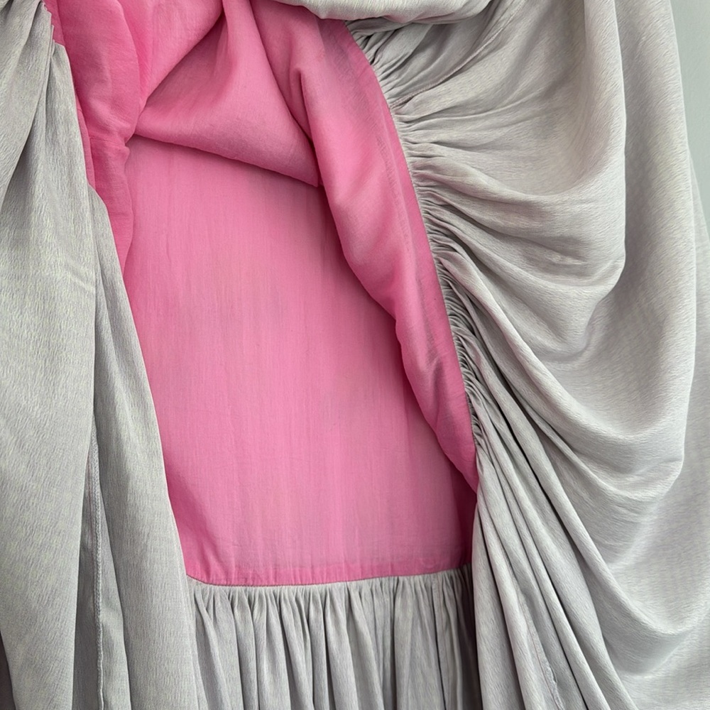 Anthropologie Dress| Siddhartha Bansal Flounce Beaded Maxi - Picture 10 of 11
